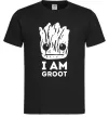 Чоловіча футболка I'm Groot wh Чорний фото
