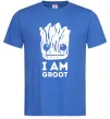 Чоловіча футболка I'm Groot wh Яскраво-синій фото