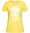 Женская футболка I'm Groot wh Лимонный Женская футболка I'm Groot wh Лимонный фото