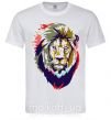 Мужская футболка Lion bright Белый фото