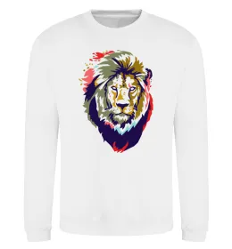 Світшот Lion bright Білий фото