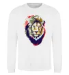 Свитшот Lion bright Белый фото