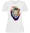 Женская футболка Lion bright Белый фото