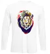 Лонгслив Lion bright Белый фото