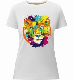Жіноча преміум футболка Лев
