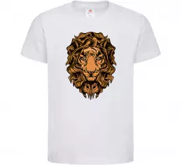 Детская футболка Синій лев Черный фото