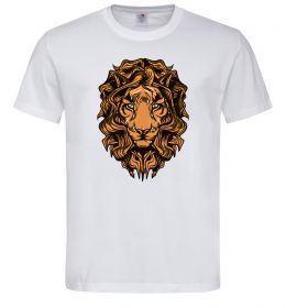 Мужская футболка Голова лева