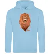 Чоловіча толстовка (худі) Lion Блакитний фото