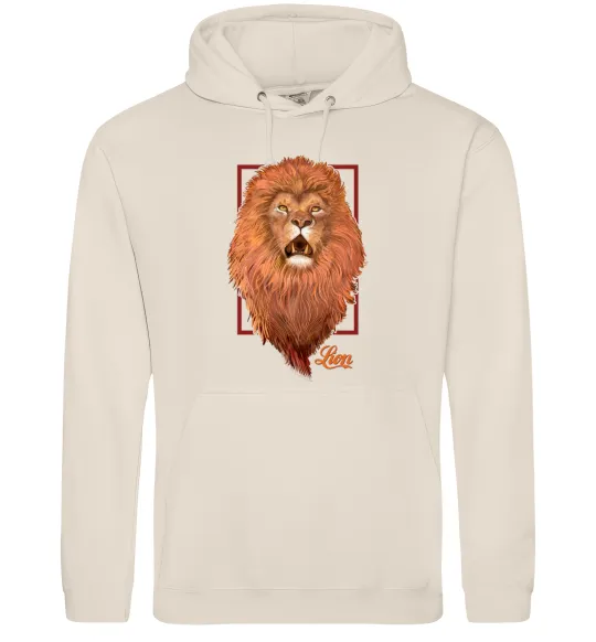 Мужская толстовка (худи) Lion Таш фото