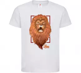 Детская футболка Синій лев Черный фото