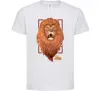 Дитяча футболка Lion Білий Дитяча футболка Lion Білий фото