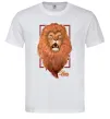 Чоловіча футболка Lion Білий фото