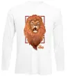 Лонгслив Lion Белый фото