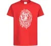 Дитяча футболка Lion wh Червоний Дитяча футболка Lion wh Червоний фото