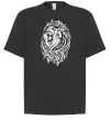 Футболка Оверсайз Lion wh Черный Футболка Оверсайз Lion wh Черный фото