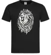 Мужская футболка Lion wh Черный фото