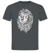 Мужская футболка Lion wh Графит фото