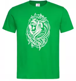 Чоловіча футболка Lion wh Зелений фото