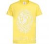 Детская футболка Lion wh Лимонный фото