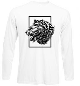 Лонгслів Тигр рамка чорний