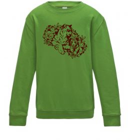 Дитячий світшот Тигриця й тигреня