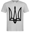 Мужская футболка Герб малюнок Серый Мужская футболка Герб малюнок Серый фото