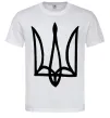 Мужская футболка Герб малюнок Белый Мужская футболка Герб малюнок Белый фото