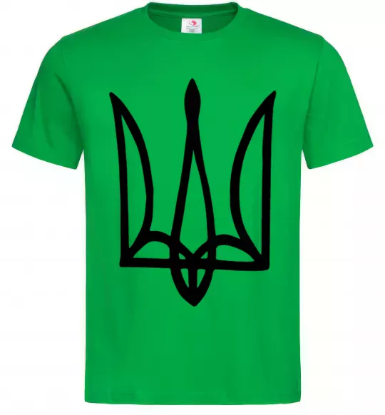 Мужская футболка Герб малюнок Зеленый фото