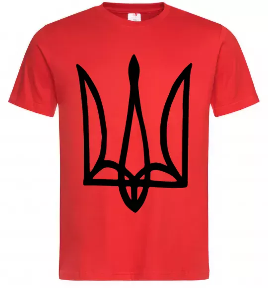 Мужская футболка Герб малюнок Красный фото