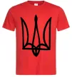 Мужская футболка Герб малюнок Красный Мужская футболка Герб малюнок Красный фото
