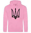 Чоловіча толстовка (худі) Герб малюнок Рожевий фото