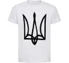 Дитяча футболка Герб малюнок Білий фото
