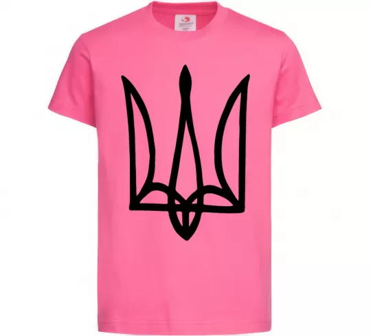 Дитяча футболка Герб малюнок Яскраво-рожевий фото