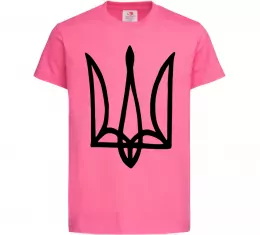 Дитяча футболка Герб малюнок Яскраво-рожевий фото
