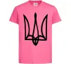 Дитяча футболка Герб малюнок Яскраво-рожевий фото