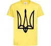 Дитяча футболка Герб малюнок Лимонний фото