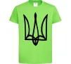 Дитяча футболка Герб малюнок Лаймовий фото