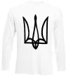 Лонгслив Герб малюнок Белый фото