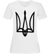 Женская футболка Герб малюнок Белый фото