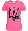 Женская футболка Герб малюнок Ярко-розовый фото