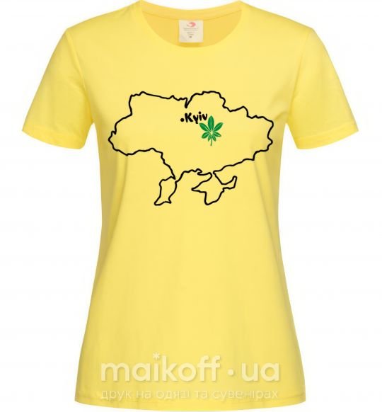 Женская футболка Киянин Лимонный фото