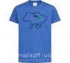 Детская футболка Киянин Ярко-синий фото