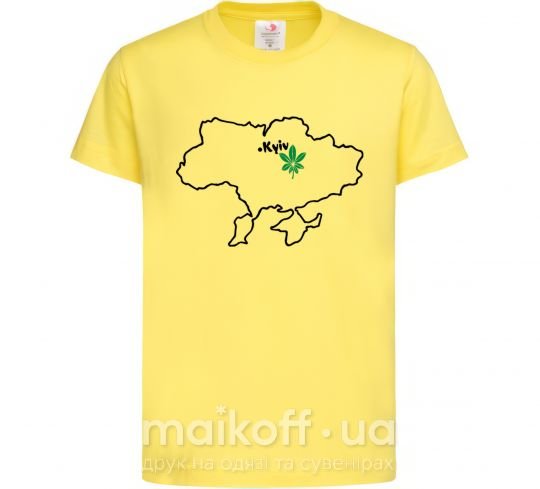 Детская футболка Киянин Лимонный фото