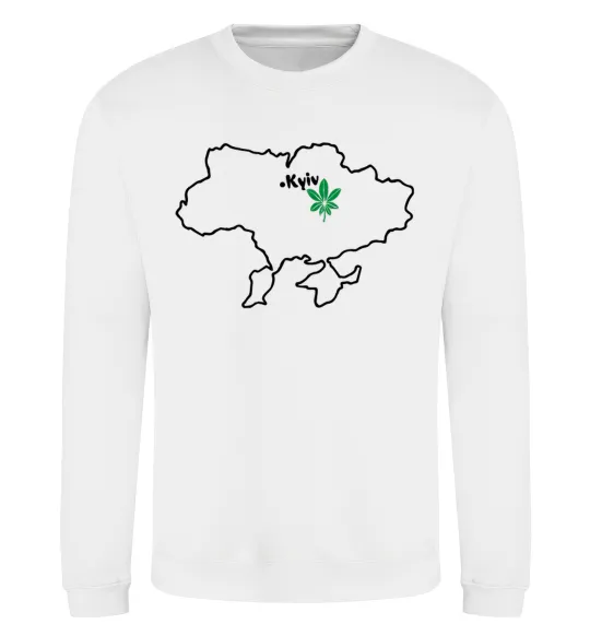 Світшот Киянин Білий фото
