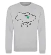 Світшот Киянин Сірий меланж фото