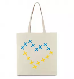 Эко-сумка Pantone Український прапор Черный фото