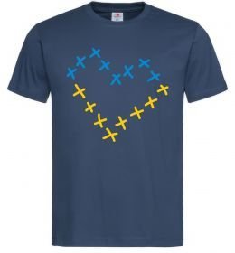 Чоловіча футболка Серце з хрестиків