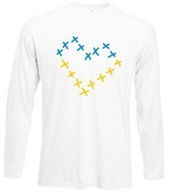 Лонгслив Серце з хрестиків