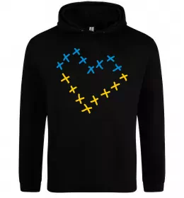 Мужская толстовка (худи) Pantone Український прапор Песочный фото