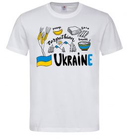 Мужская футболка Ukraine symbols Мужская футболка Ukraine symbols
